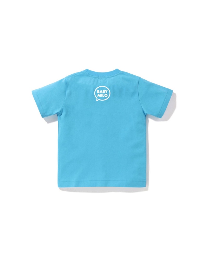 Tops Bape Baby Milo Speech Balloon #4 Niños Azules | 214-FIKDZH