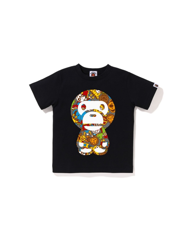 Tops Bape Baby Milo Toy Box Big Baby Milo Niños Negros | 562-TJQAHF