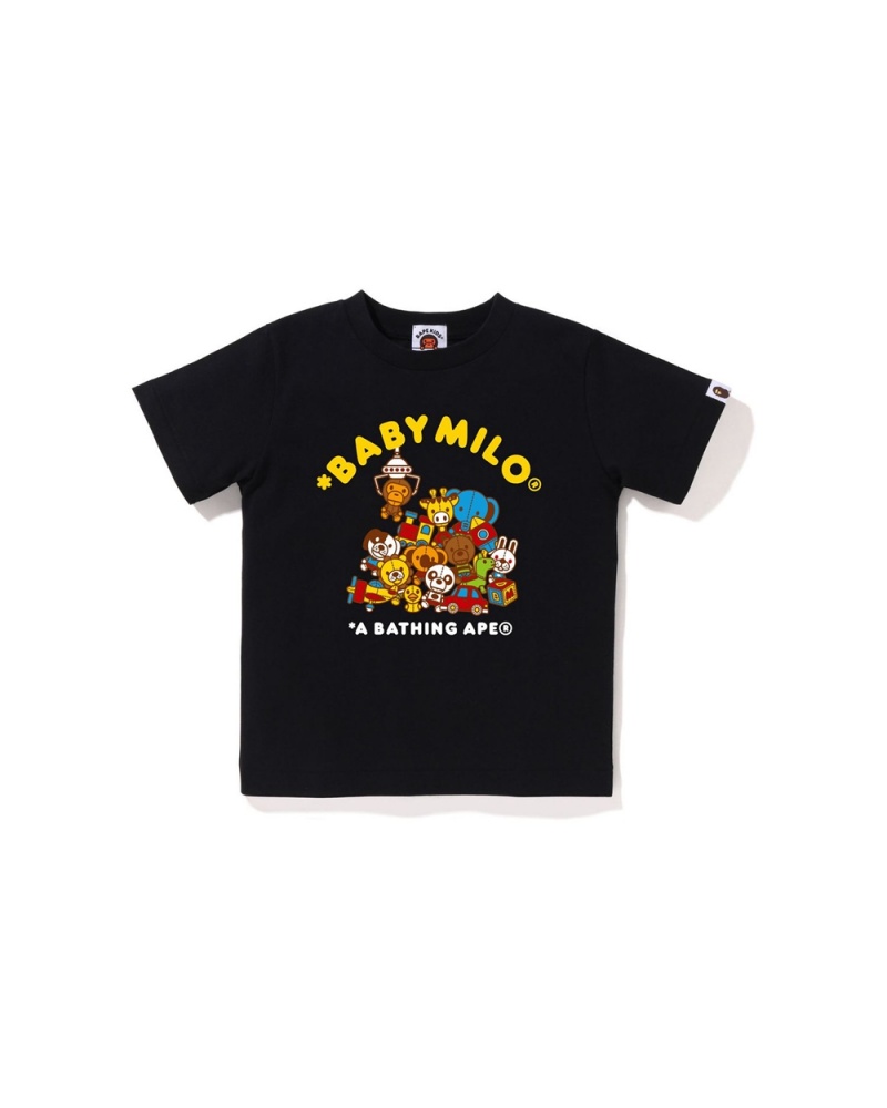 Tops Bape Baby Milo UFO Game Niños Negros | 730-URSYFO