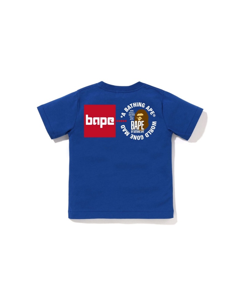 Tops Bape Niños Azul Rey Azules | 708-TEZGLB