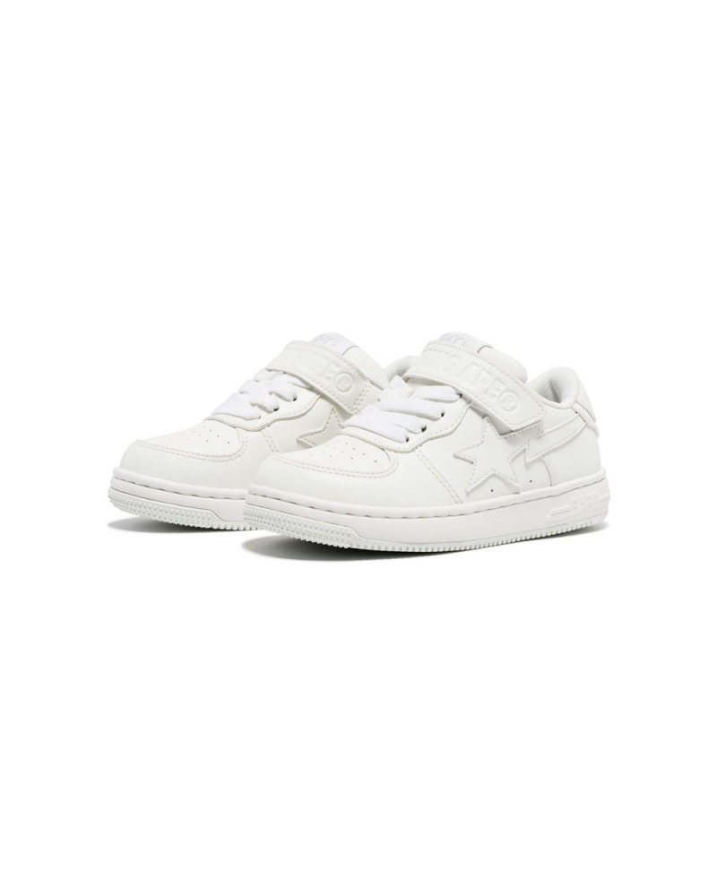 Zapatos Bape STA #1 Niños Blancos | 295-QDBVFN